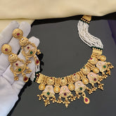 Carved Crystal Necklace
